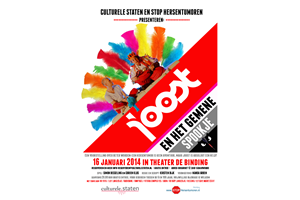 Première van de voorstelling Joost en het gemene spookje op 16 januari 2014 in Langedijk