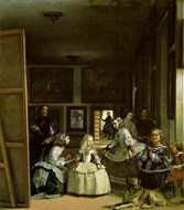 ’Las meninas’ (De hofdames) van DiegoVelasquez (Prado, Madrid) 