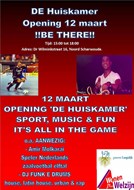 Opening De Huiskamer op 12 maart