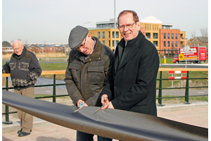 Toegangsbrug naar Westerdel officieel geopend 