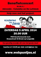 Benefietconcert voor Java