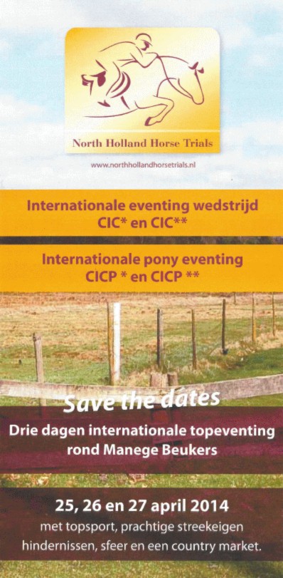 North Holland Horse Trials bij Manege Beukers