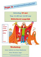 Workshop Papa is een voorleesheld 