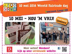 Eerlijke handelsroute op Fairtradedag in Langedijk