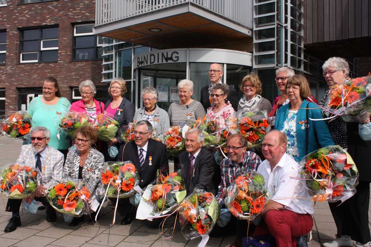 Koninklijke onderscheiding voor 16 Langedijkers!