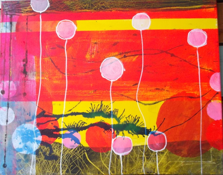 Workshop abstract schilderen