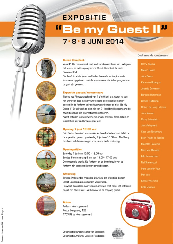 Expositie Be my Guest II 