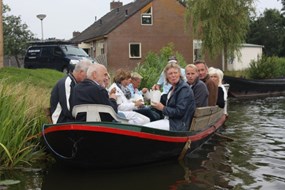 Lekker eten in de boot