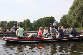 Gezelligheid op het water