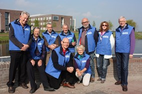 Wandeling met dorpsgids door Broek op Langedijk op 20 augustus