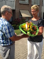 Bloemen voor Stichting Lief Langedijk