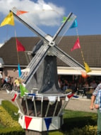 De mooie gerestaureerde molen