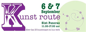 Kunstroute Sint Pancras op 6 en 7 september