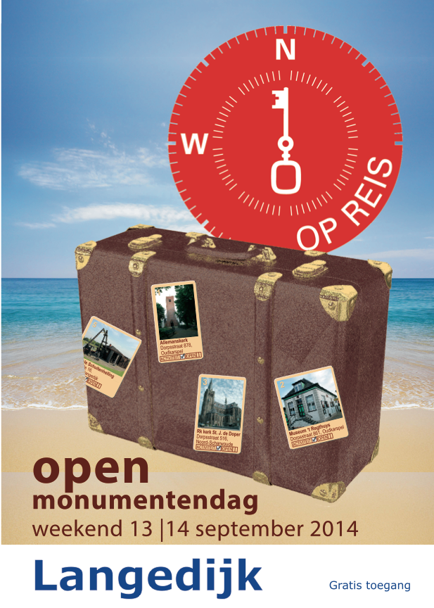 Open Monumentendag 2014: “Op reis” langs de Langedijker monumenten