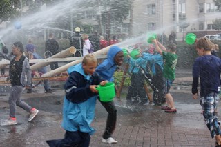 Brandweer schoolspuitwedstrijden