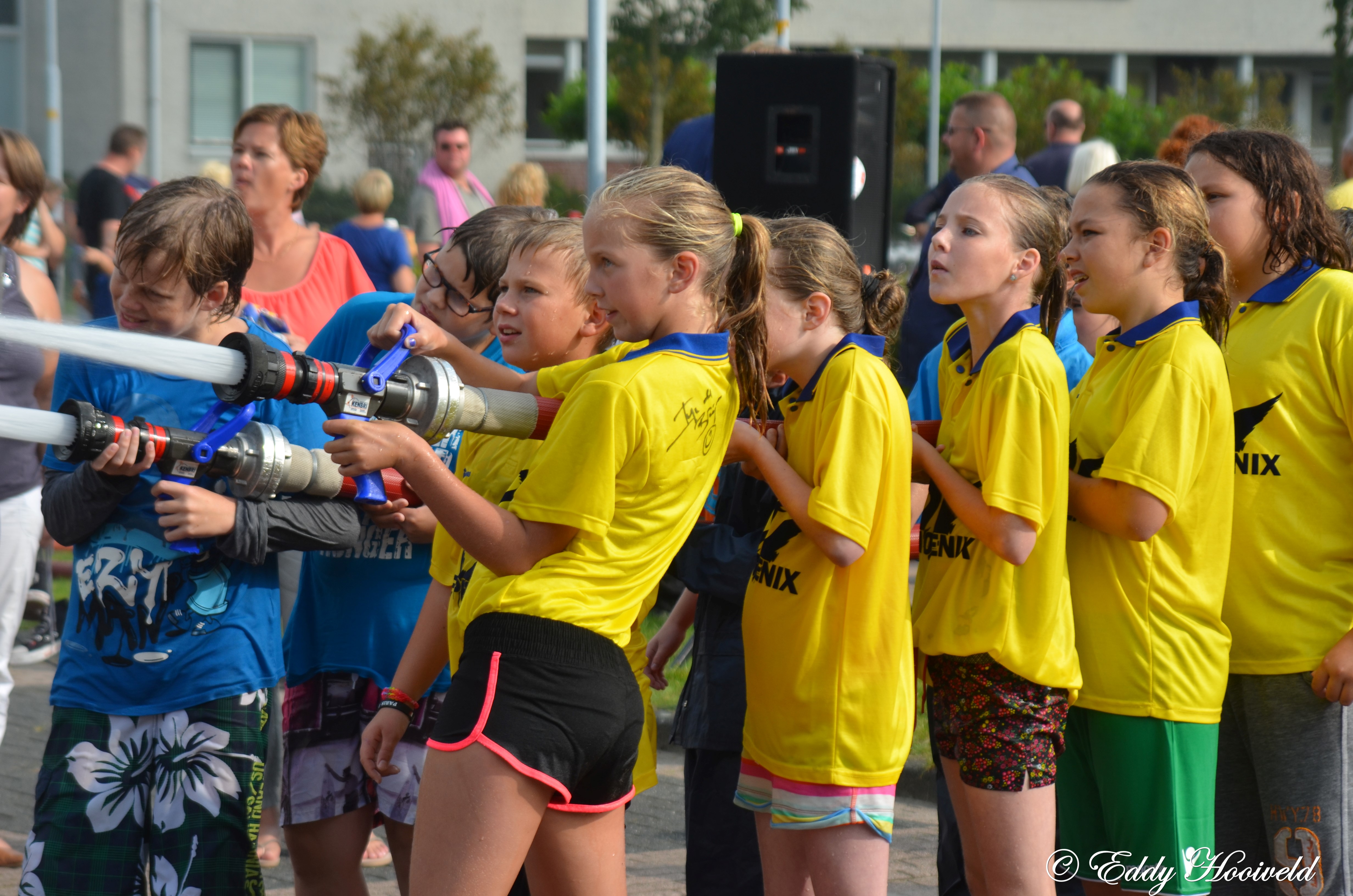 Langedijker schoolspuitwedstrijd is gewonnen door Wijde Veert 1