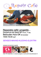 Repaircafé nu in Sint Pancras en in Oudkarspel