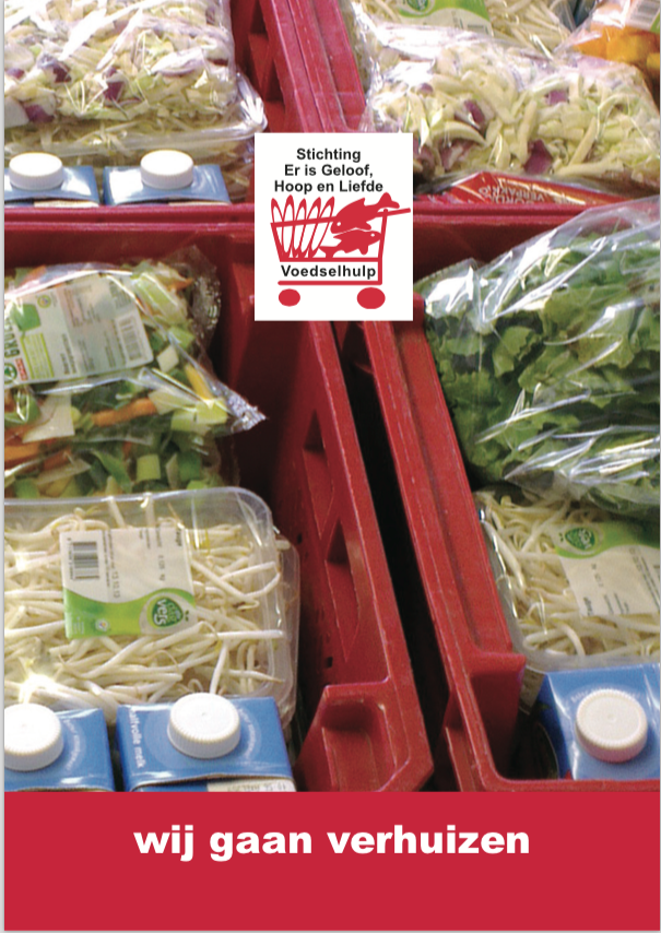 St. Voedselhulp Langedijk verhuist - help mee met ludieke actie