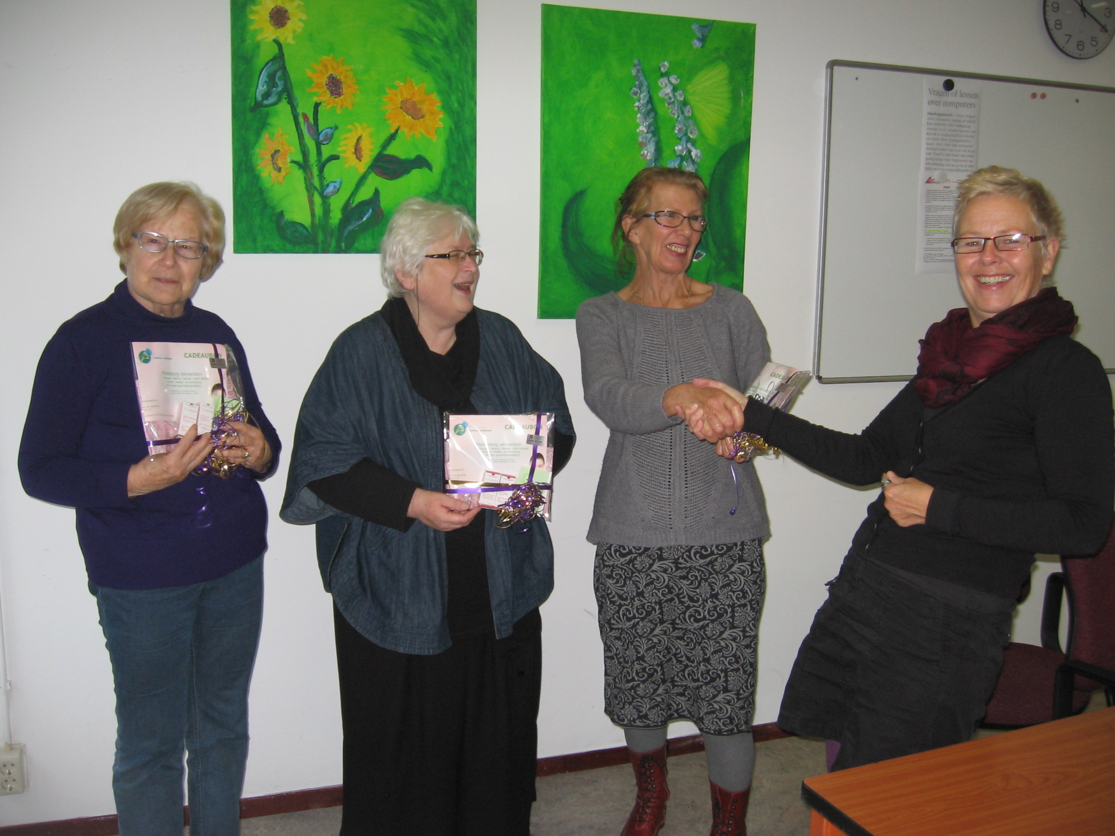 Mantelzorgers krijgen beauty behandeling van DA Drogisterij 