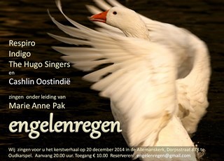 Kerstconcert Engelenregen in Allemanskerk