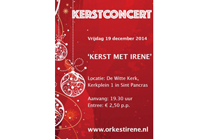 Kerstconcert Orkest Irene