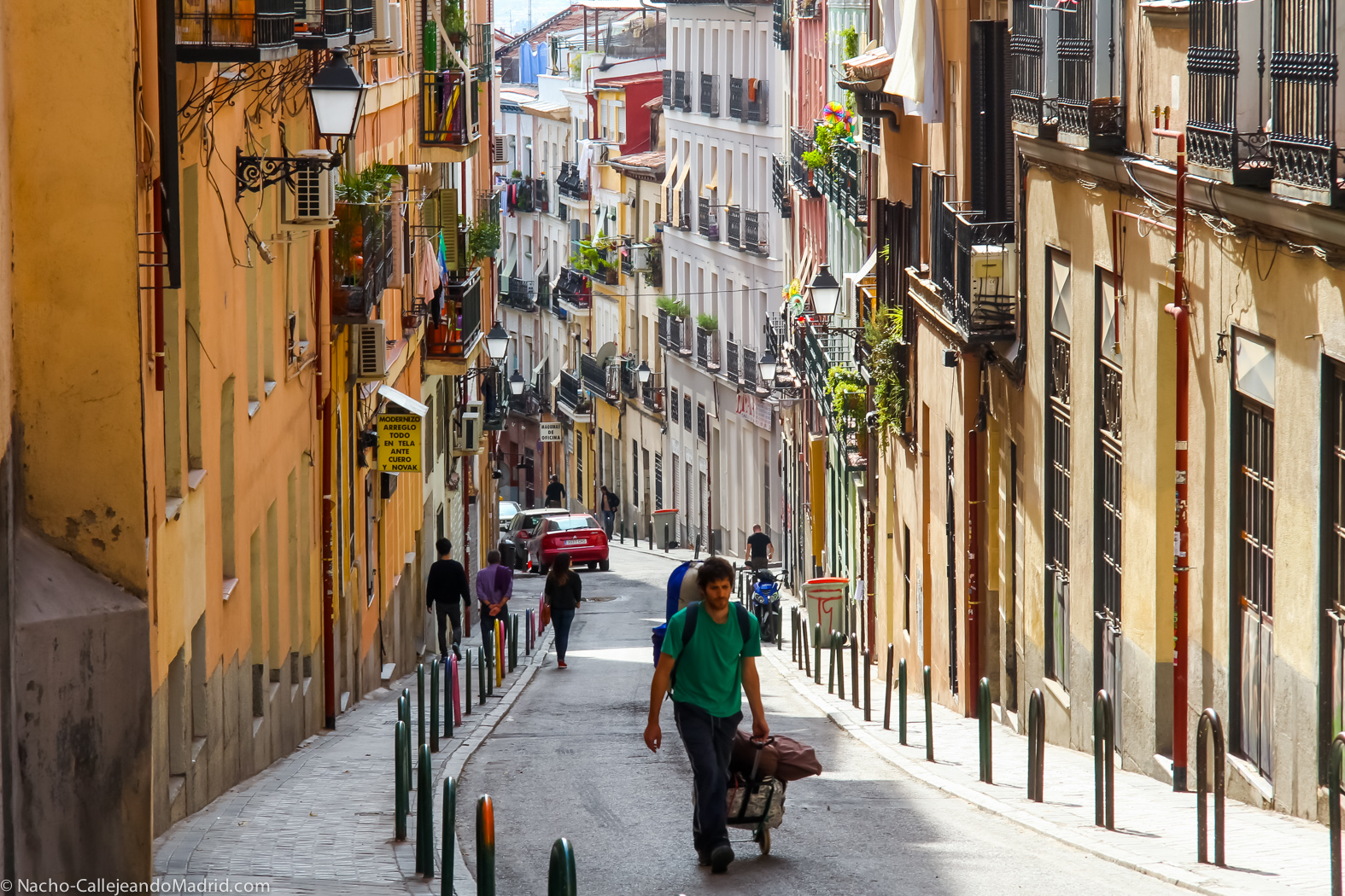 Fotopresentatie ‘ Wandelen door Madrid’ 