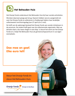 Steun Het Behouden Huis en Het Oranje Fonds