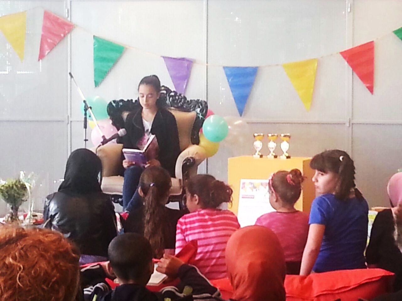 Kampioen voorlezen in bibliotheek Langedijk