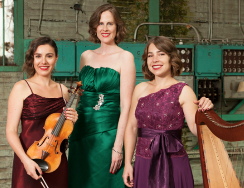 Concert 'Irish Treasures' door het Merain Trio in Kooger Kerk