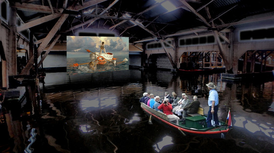 Drijf In Bioscoop in Museum BroekerVeiling