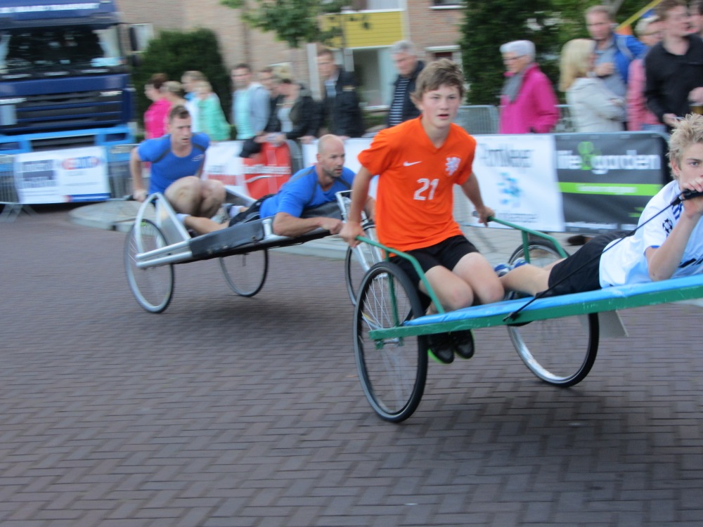 Voorbereiding Beddenrace in volle gang