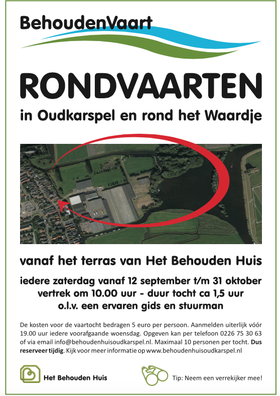 Rondvaarten in Oudkarspel