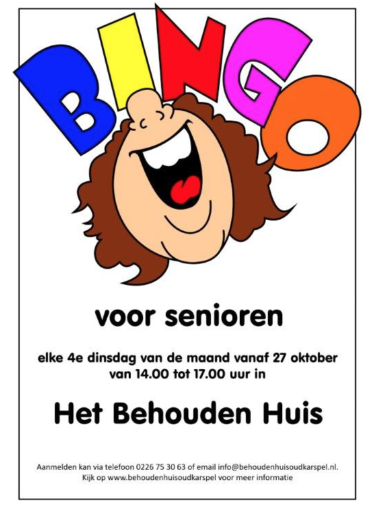 Bingo voor Senioren in Het Behouden Huis