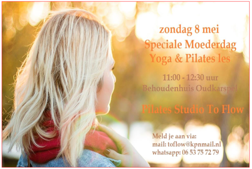 Speciale Moederdag Yoga & Pilates les