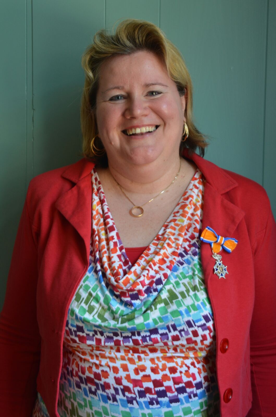 Koninklijke onderscheiding voor Marieke Neesen-Barten van Lief Langedijk