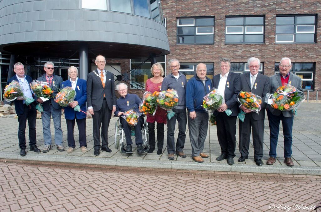 Koninklijke onderscheidingen voor 10 Langedijkers