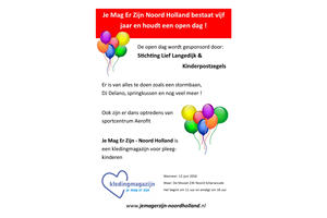 Open Dag Je Mag Er Zijn Noord-Holland op 12 juni