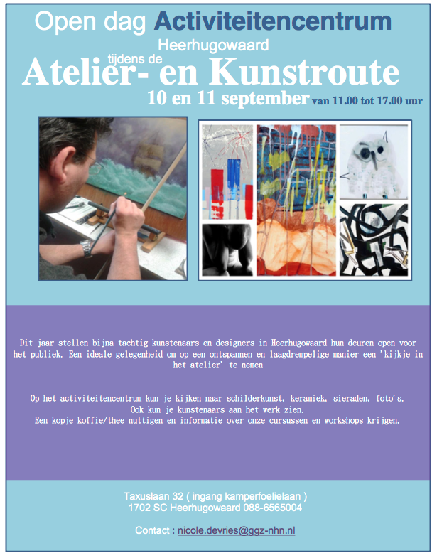 Open Dag Activiteitencentrum Heerhugowaard