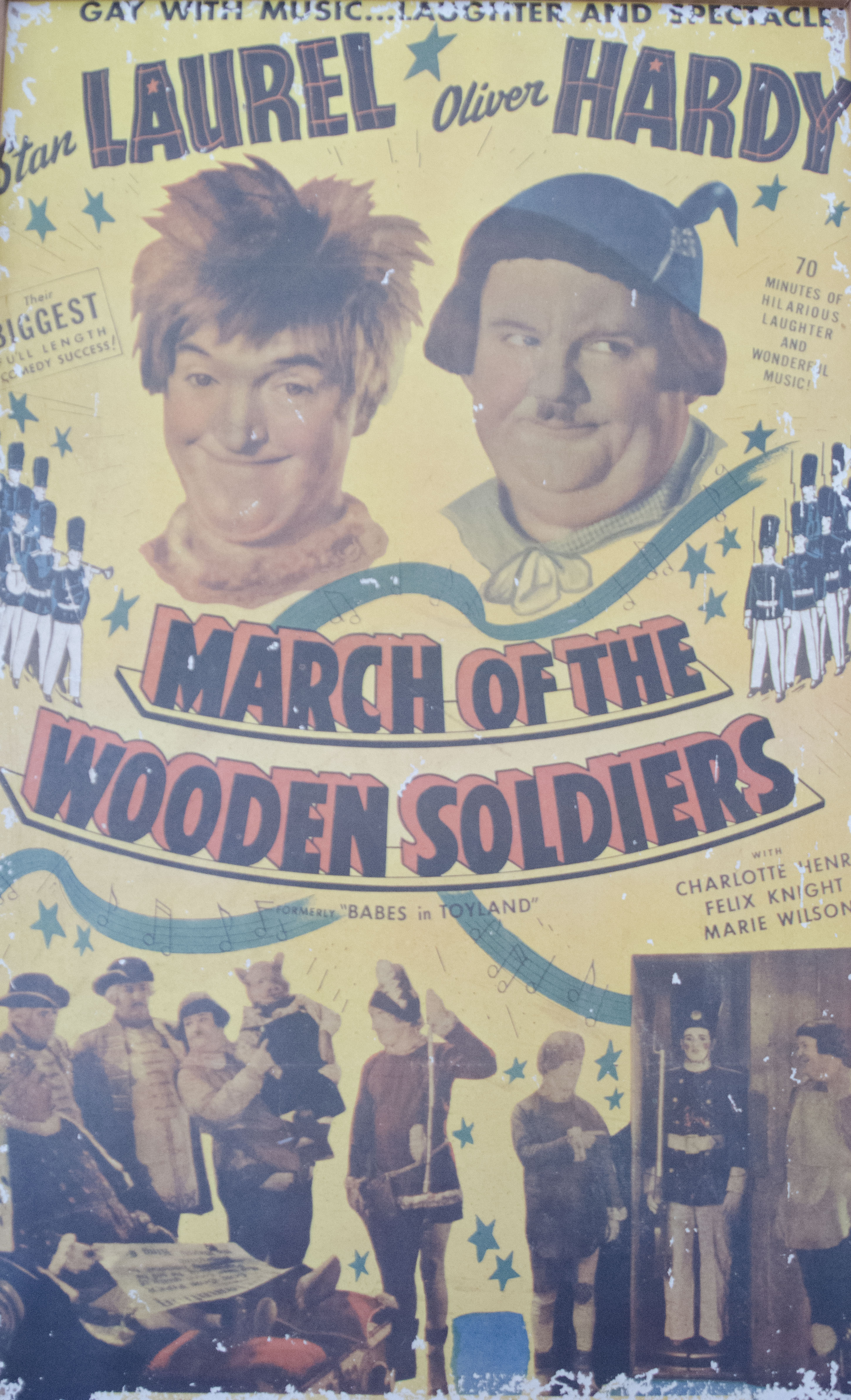 Tentoonstelling over Laurel en Hardy in Donaldson Instituut