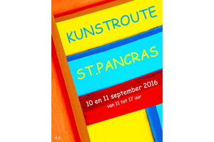 Deelnemers Kunstroute Sint Pancras 2016