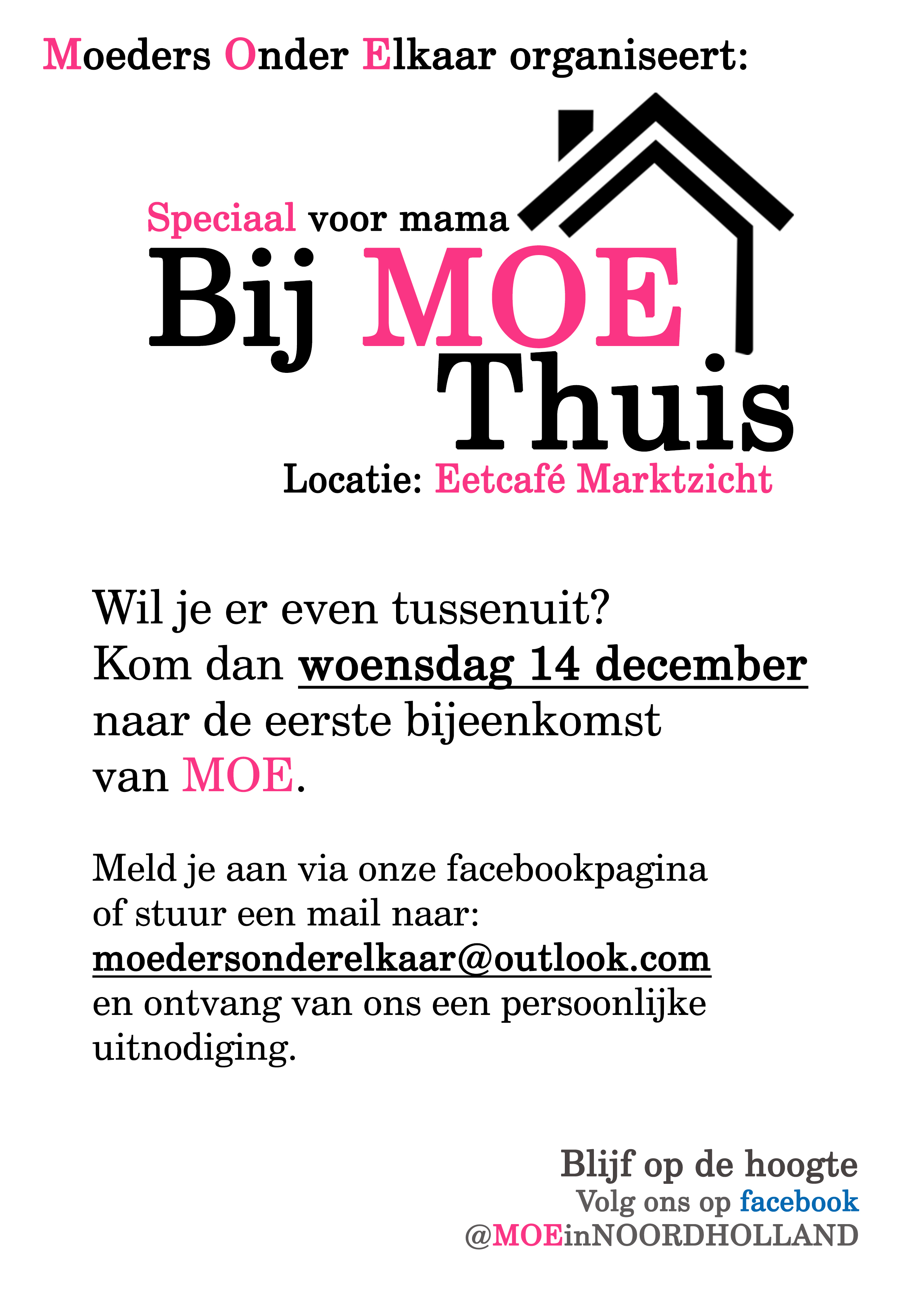 Maak kennis met MOE (Moeders Onder Elkaar)