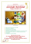 Poster Levende Kerststal 2016 afbeelding