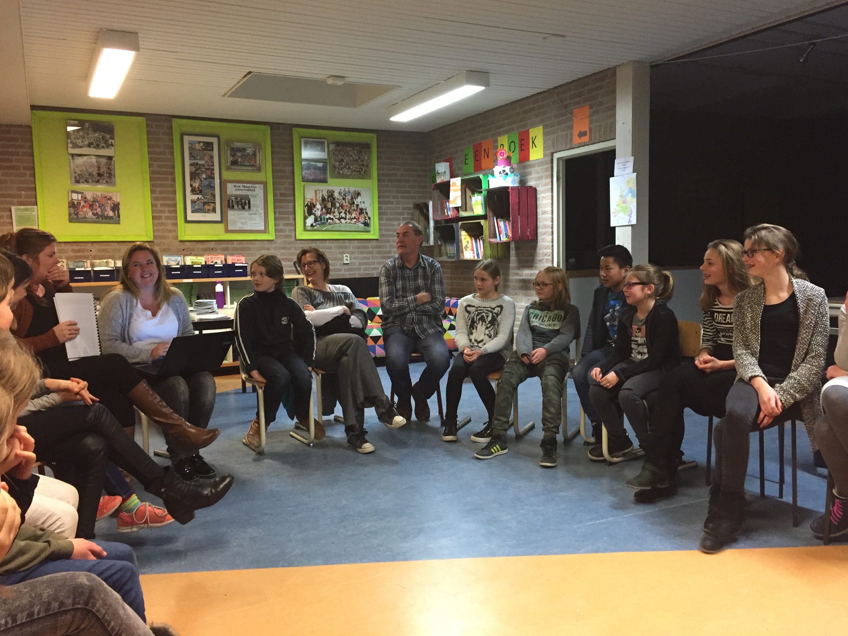 Start repetities kindermusical 'De klas van 2080' voor Lief Langedijk Festival