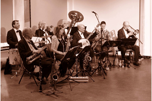 Andors Jazzband in de Kooger Kerk