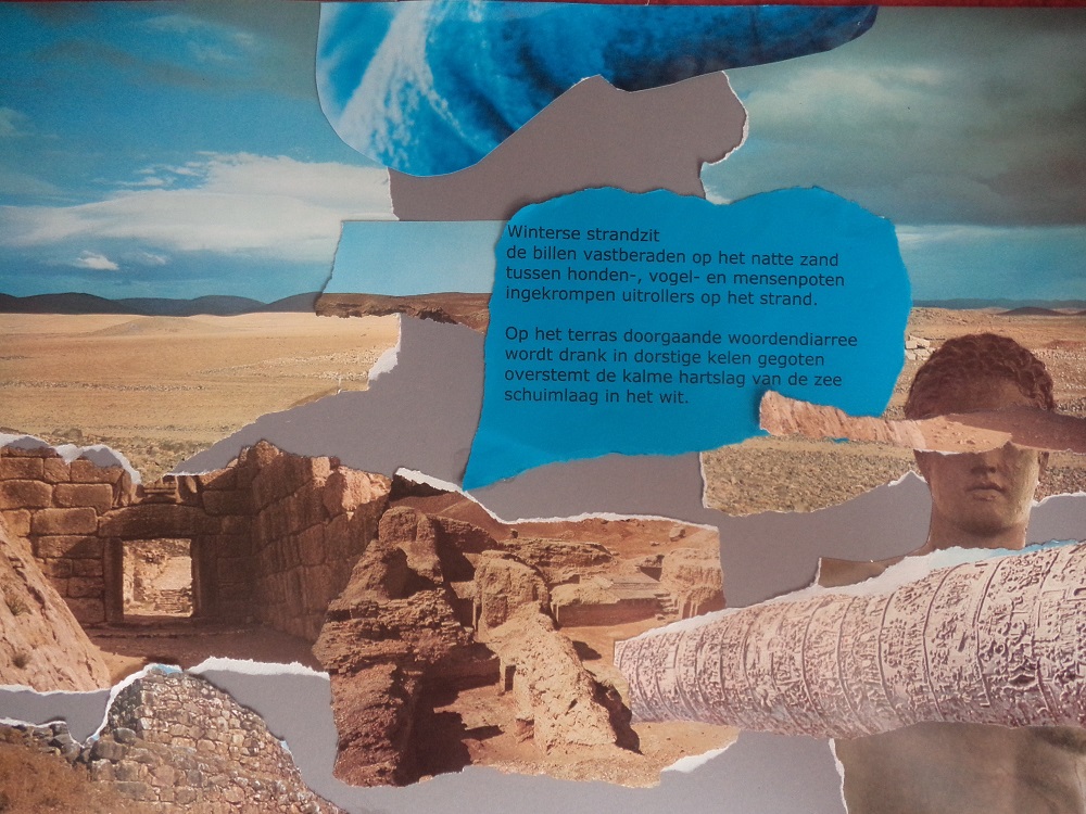 Kunstroute Langedijk met collages van Joyce Wouters