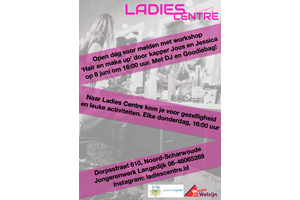 Open dag Ladies Centre voor meiden uit Langedijk!