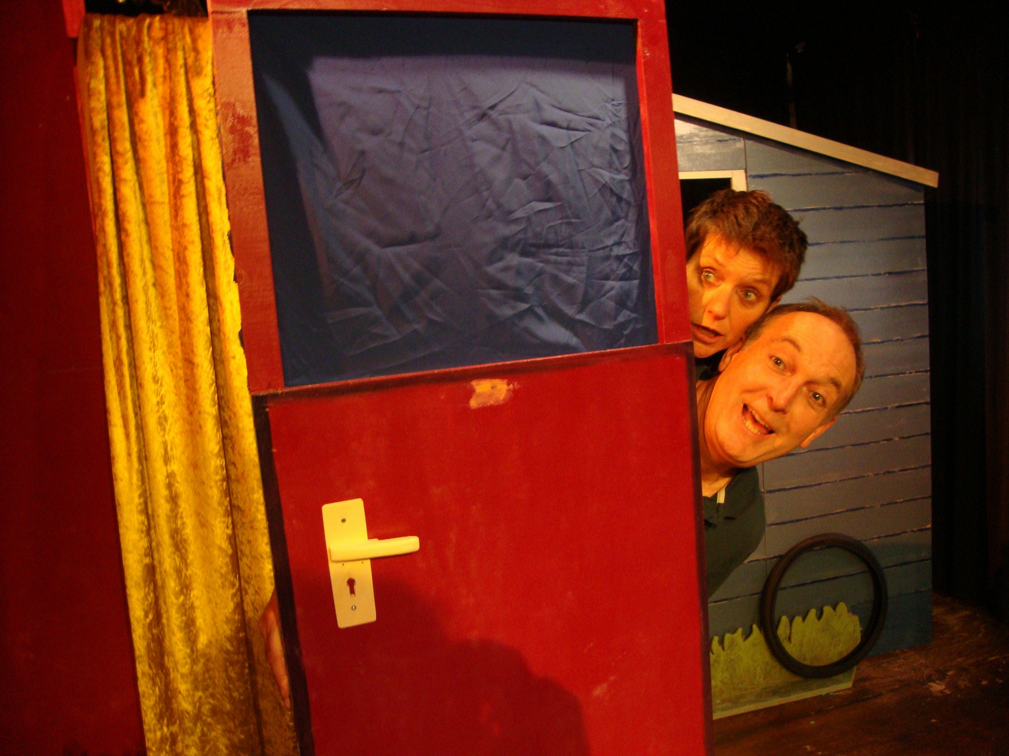 Zoldertheater speelt voorstelling 'Circus Roos en Eddie'