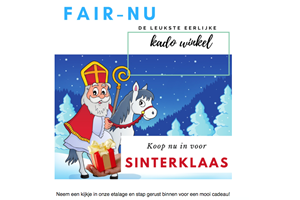 Sinterklaas en Kerstcadeau's bij Fair-Nu