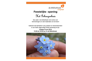 Opening dementheek 'Het Geheugenhuis' in Bibliotheek Langedijk