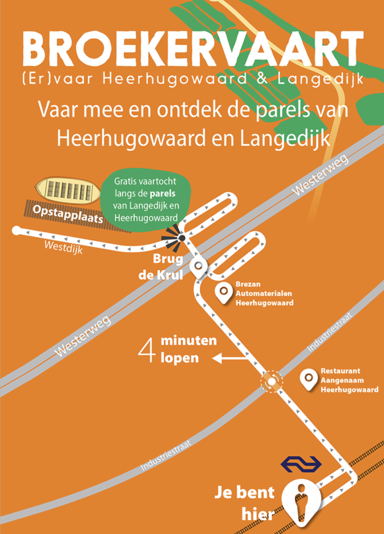 Broekervaart vaart tijdens Kofschipfestival